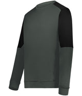 Holloway Momentum Team Fleece Crew 223525 IRON BLACK S