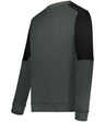 Holloway Momentum Team Fleece Crew 223525 IRON BLACK S