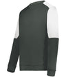 Holloway Momentum Team Fleece Crew 223525 IRON/WHITE S