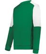 Holloway Momentum Team Fleece Crew 223525 KELLY/WHITE S