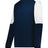 Holloway Momentum Team Fleece Crew 223525 NAVY/WHITE S