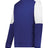 Holloway Momentum Team Fleece Crew 223525 PURPLE/WHITE S