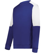 Holloway Momentum Team Fleece Crew 223525 PURPLE/WHITE S