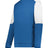 Holloway Momentum Team Fleece Crew 223525 ROYAL/WHITE S
