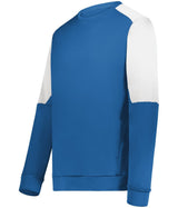 Holloway Momentum Team Fleece Crew 223525 ROYAL/WHITE S