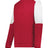 Holloway Momentum Team Fleece Crew 223525 SCARLET/WHITE S