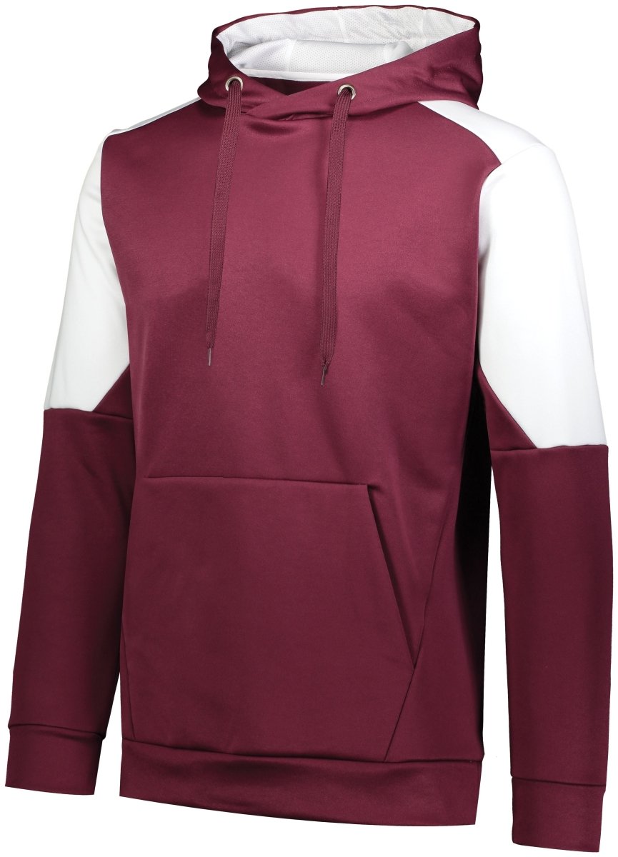 Holloway Momentum Team Hoodie 222540 MAROON/WHITE S
