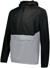 Holloway Pack Pullover 229534 BLACK/ATHLETIC GREY S