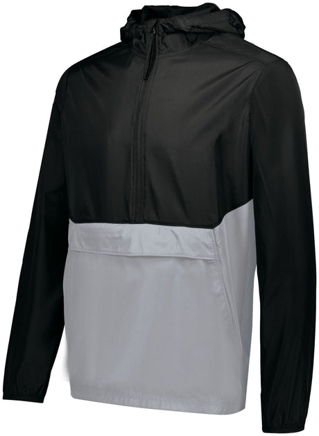 Holloway Pack Pullover 229534 BLACK/ATHLETIC GREY S
