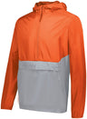 Holloway Pack Pullover 229534 ORANGE/ATHLETIC GREY S