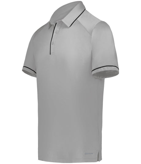 Holloway Performance Polo Powered by Coolcore® 222518 ATHLETIC GREY/BLACK S