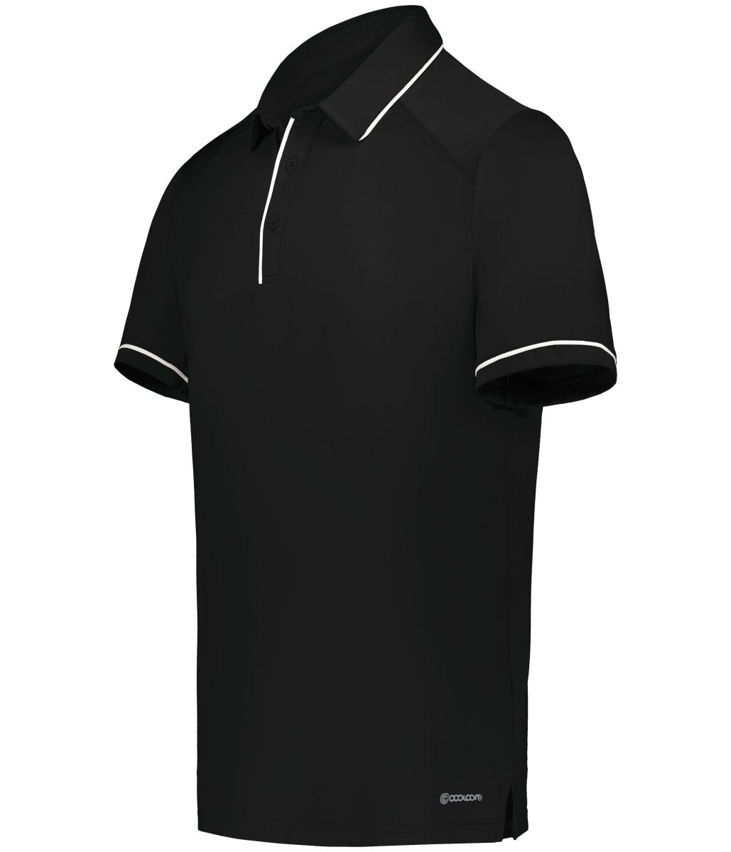 Holloway Performance Polo Powered by Coolcore® 222518 BLACK/WHITE S