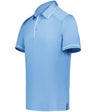 Holloway Performance Polo Powered by Coolcore® 222518 COLUMBIA BLUE/WHITE S