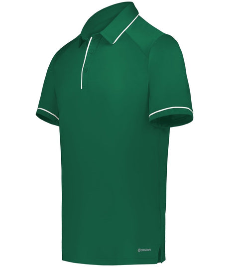 Holloway Performance Polo Powered by Coolcore® 222518 DARK GREEN/WHITE S