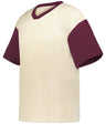 Holloway PREP STREET FAN JERSEY 226120 ALABASTER/MAROON S