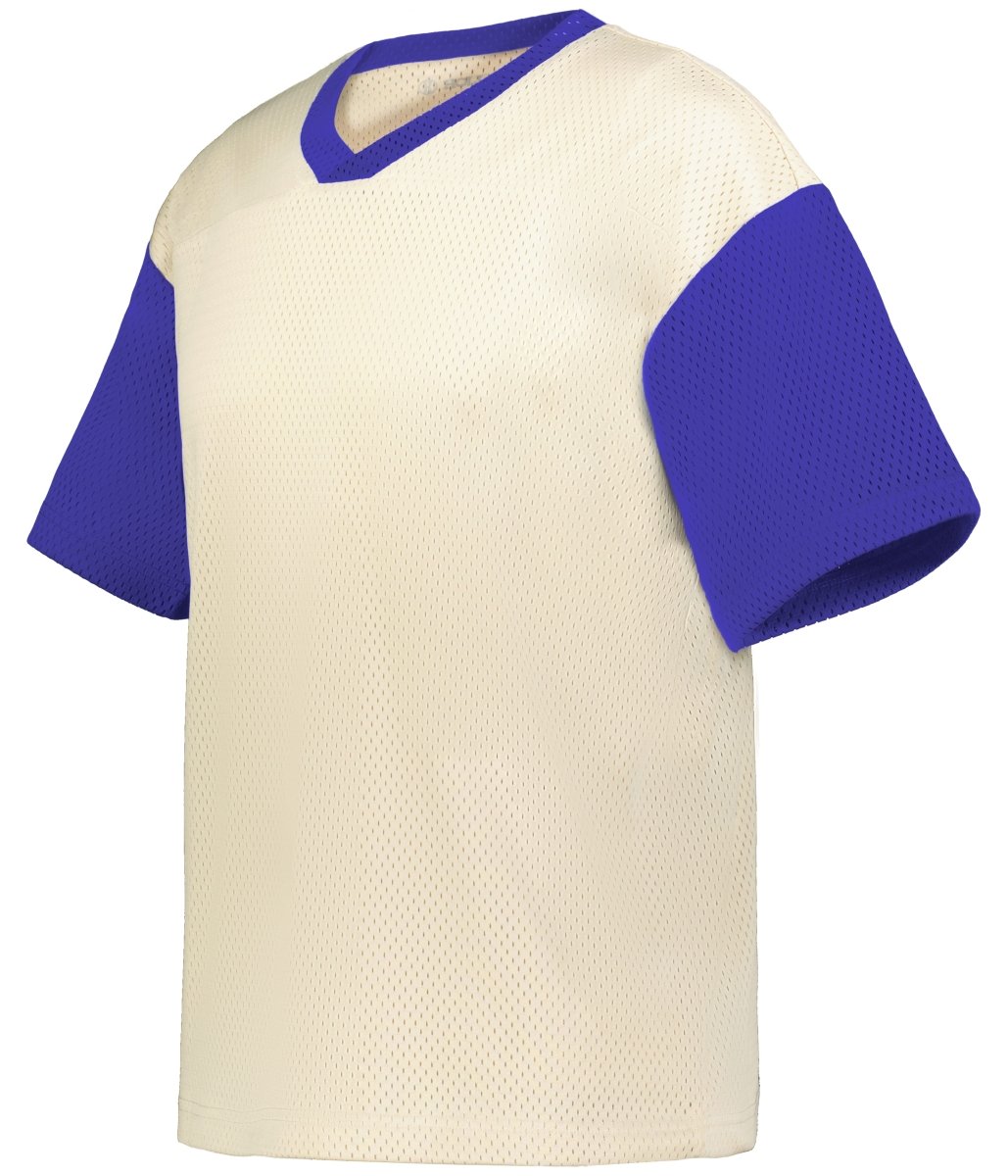 Holloway PREP STREET FAN JERSEY 226120 ALABASTER/PURPLE S