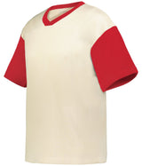 Holloway PREP STREET FAN JERSEY 226120 ALABASTER/SCARLET S