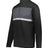 Holloway Prism Bold 1/4 Zip Pullover 222591 BLACK/CARBON S