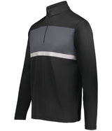 Holloway Prism Bold 1/4 Zip Pullover 222591 BLACK/CARBON S