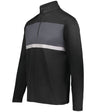 Holloway Prism Bold 1/4 Zip Pullover 222591 BLACK/CARBON S
