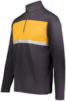 Holloway Prism Bold 1/4 Zip Pullover 222591 BLACK/GOLD S