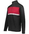 Holloway Prism Bold 1/4 Zip Pullover 222591 BLACK/SCARLET S