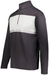 Holloway Prism Bold 1/4 Zip Pullover 222591 BLACK/WHITE S