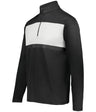 Holloway Prism Bold 1/4 Zip Pullover 222591 CARBON/WHITE S