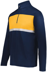 Holloway Prism Bold 1/4 Zip Pullover 222591 NAVY/GOLD S