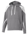 Holloway Prospect Hoodie 229546 CHARCOAL HEATHER/WHITE S