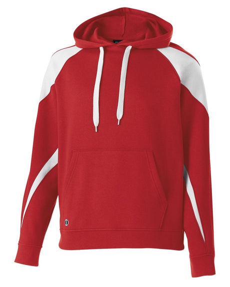 Holloway Prospect Hoodie 229546 SCARLET/WHITE S