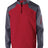 Holloway Raider Pullover 229155 CARBON PRINT/SCARLET S