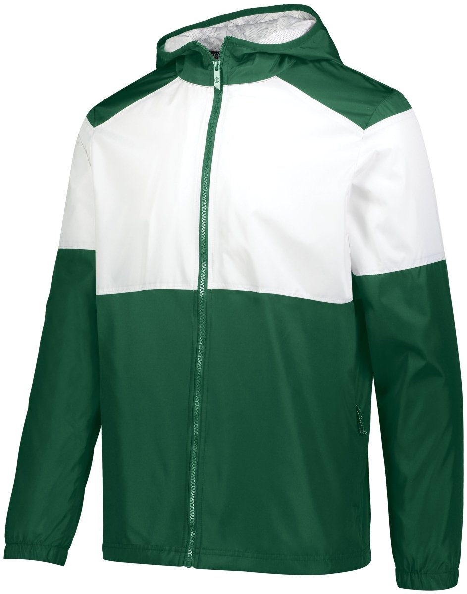 Holloway SeriesX Hooded Jacket 229528 DARK GREEN/WHITE S