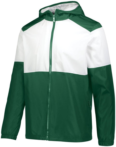 Holloway SeriesX Hooded Jacket 229528 DARK GREEN/WHITE S