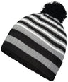Holloway Spirit Pom Beanie 223815 BLACK/HEATHER GREY/WHITE OS