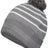 Holloway Spirit Pom Beanie 223815 GRAPHITE/HEATHER GREY/WHITE OS