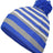 Holloway Spirit Pom Beanie 223815 ROYAL/HEATHER GREY/WHITE OS