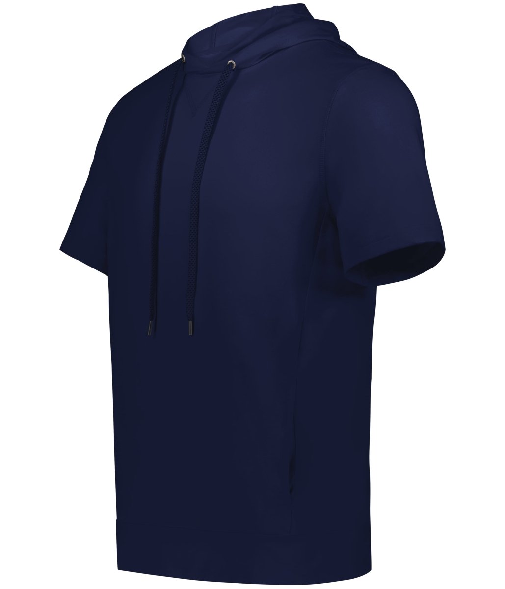 Holloway Ventura Soft Knit Short Sleeve Hoodie 222505 NAVY S