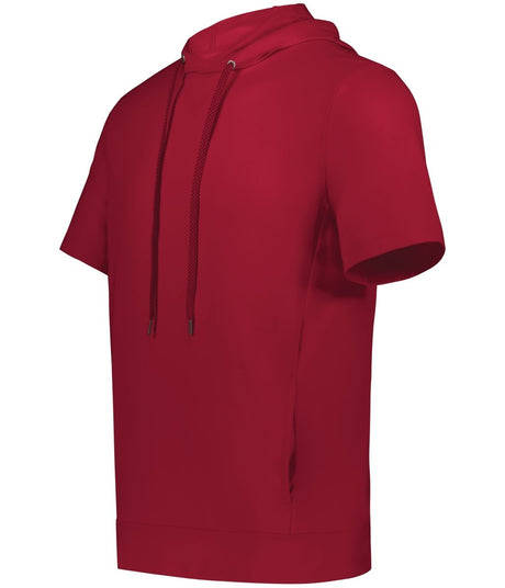 Holloway Ventura Soft Knit Short Sleeve Hoodie 222505 SCARLET S