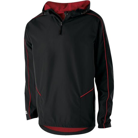 Holloway Wizard Pullover 229016 BLACK/SCARLET S