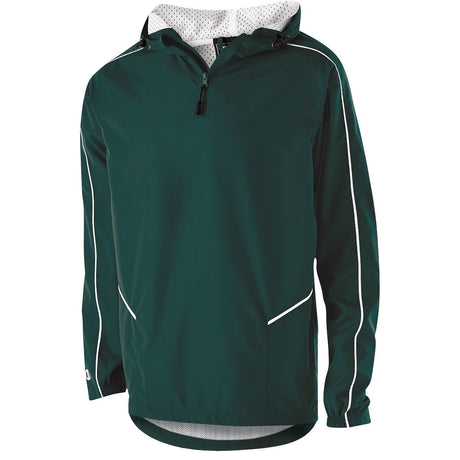 Holloway Wizard Pullover 229016 DARK GREEN/WHITE S