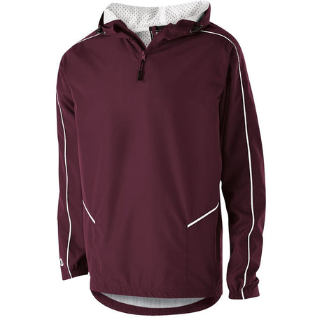 Holloway Wizard Pullover 229016 MAROON/WHITE S