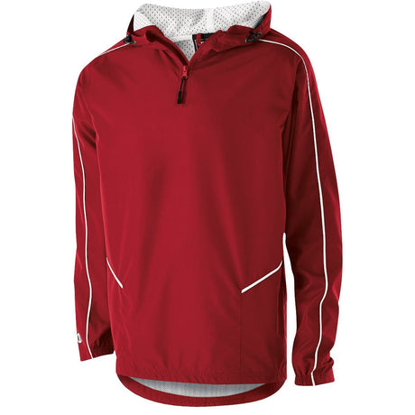 Holloway Wizard Pullover 229016 SCARLET/WHITE S