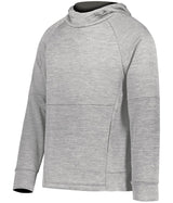 Holloway Youth All - Pro Performance Fleece Hoodie 223680 ATHLETIC GREY HEATHER/IRON S