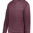 Holloway Youth All - Pro Performance Fleece Hoodie 223680 MAROON HEATHER/SILVER S
