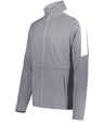 Holloway Youth Crosstown Jacket 223630 GRAPHITE/WHITE S