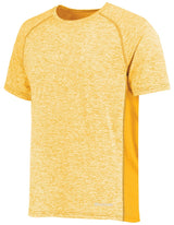 Holloway Youth Electrify Tee Powered by Coolcore® 222671 GOLD HEATHER S