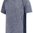 Holloway Youth Electrify Tee Powered by Coolcore® 222671 NAVY HEATHER S
