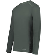 Holloway Youth Essential Long Sleeve Tee Powered by Coolcore® 222238 IRON S