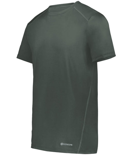 Holloway Youth Essential Tee Powered by Coolcore® 222236 IRON S